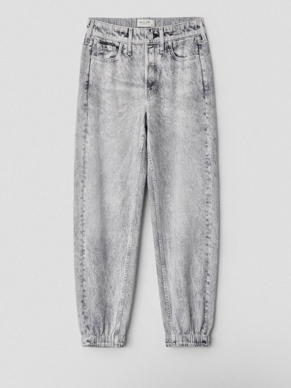 rag & bone Acid Wash Sweatpant Jeans